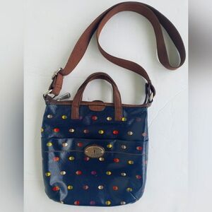 Y2K FOSSIL KEY-PER Sustainable Crossbody!!!!